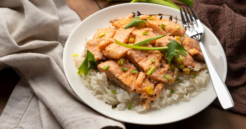 salmon and rice recipe