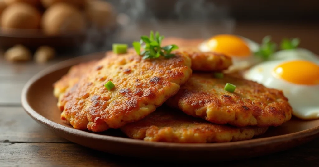 Corned Beef Hash Cakes Recipe