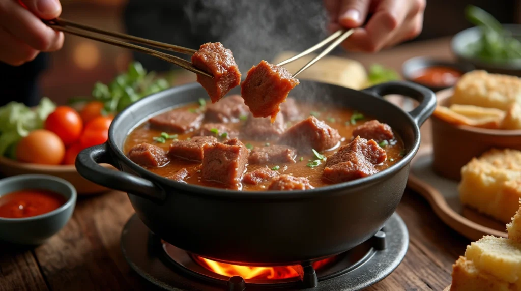 meat fondue recipes